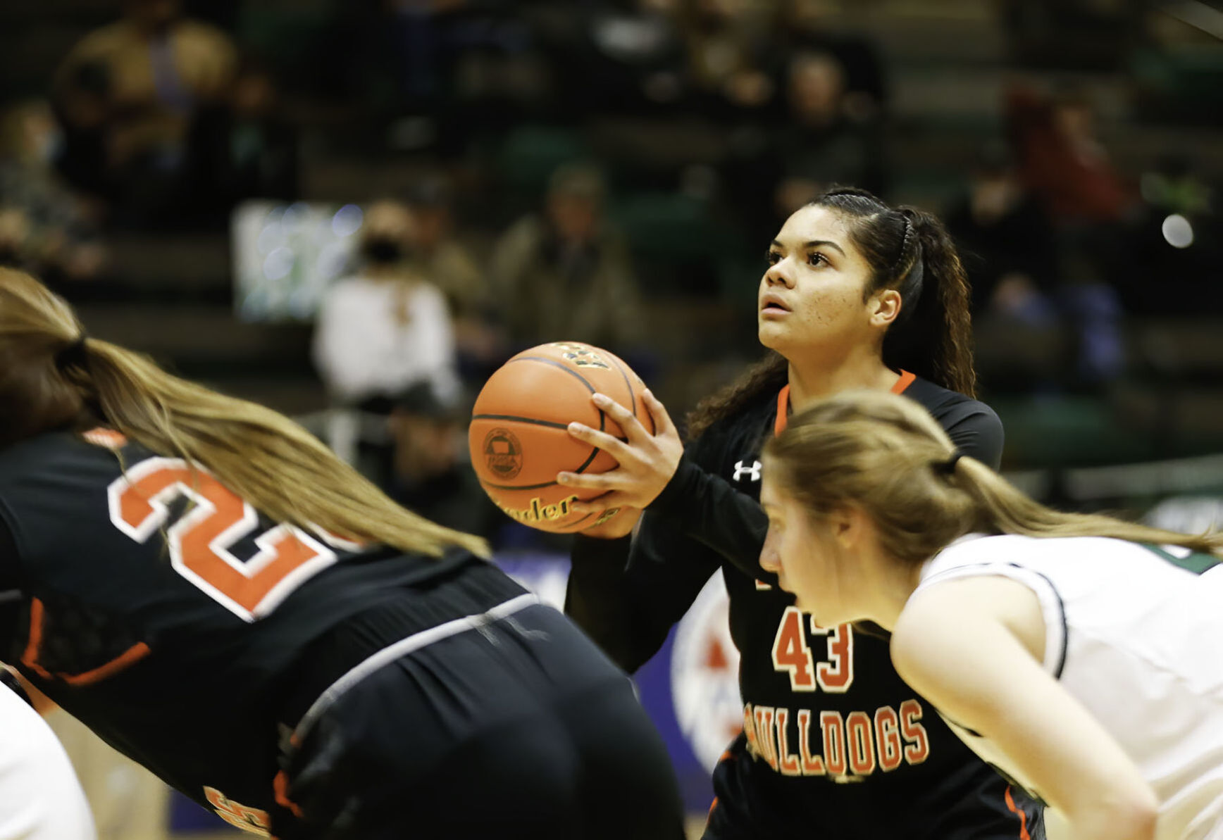 Class A girls Hardin's Alaina Woods